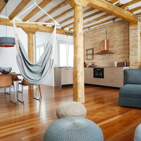 洛格罗尼奥Lux Wood Loft With Air Con & Lift公寓 外观 照片
