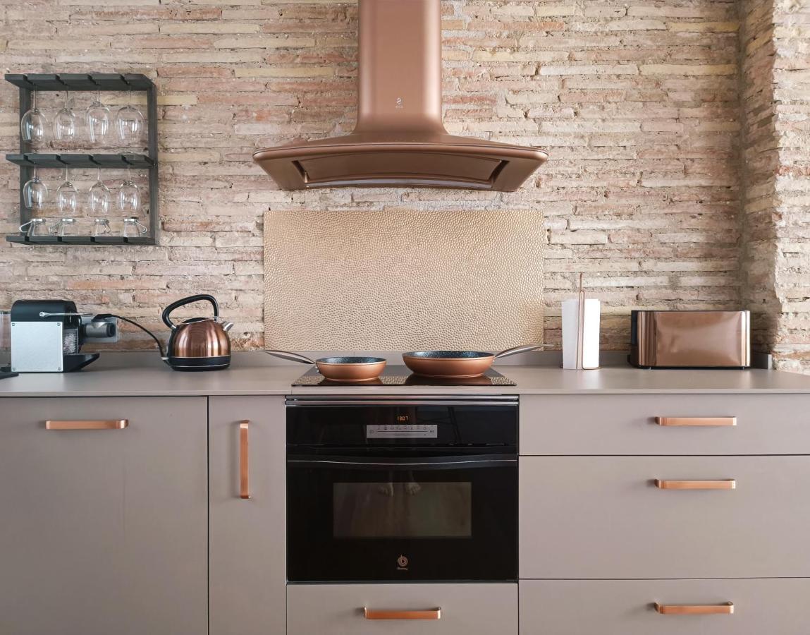 洛格罗尼奥Lux Wood Loft With Air Con & Lift公寓 外观 照片